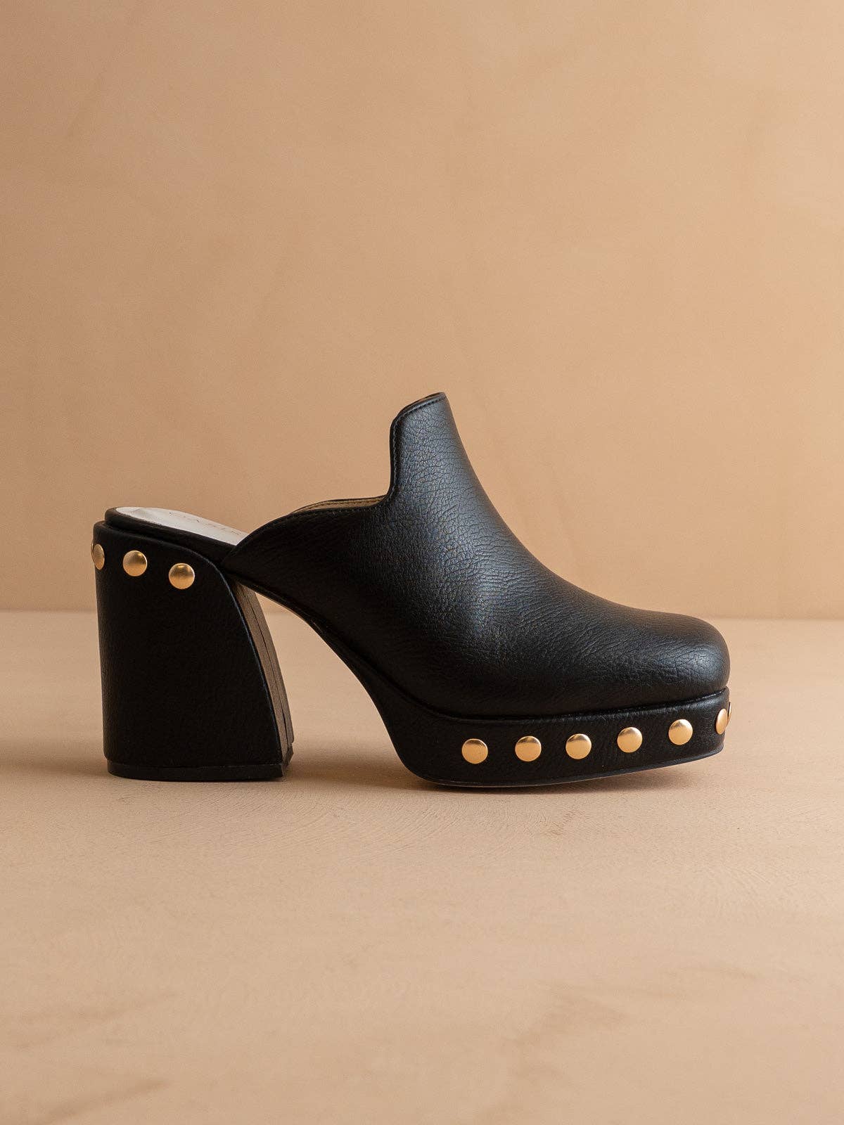 The Sierra | Black Platform Clog