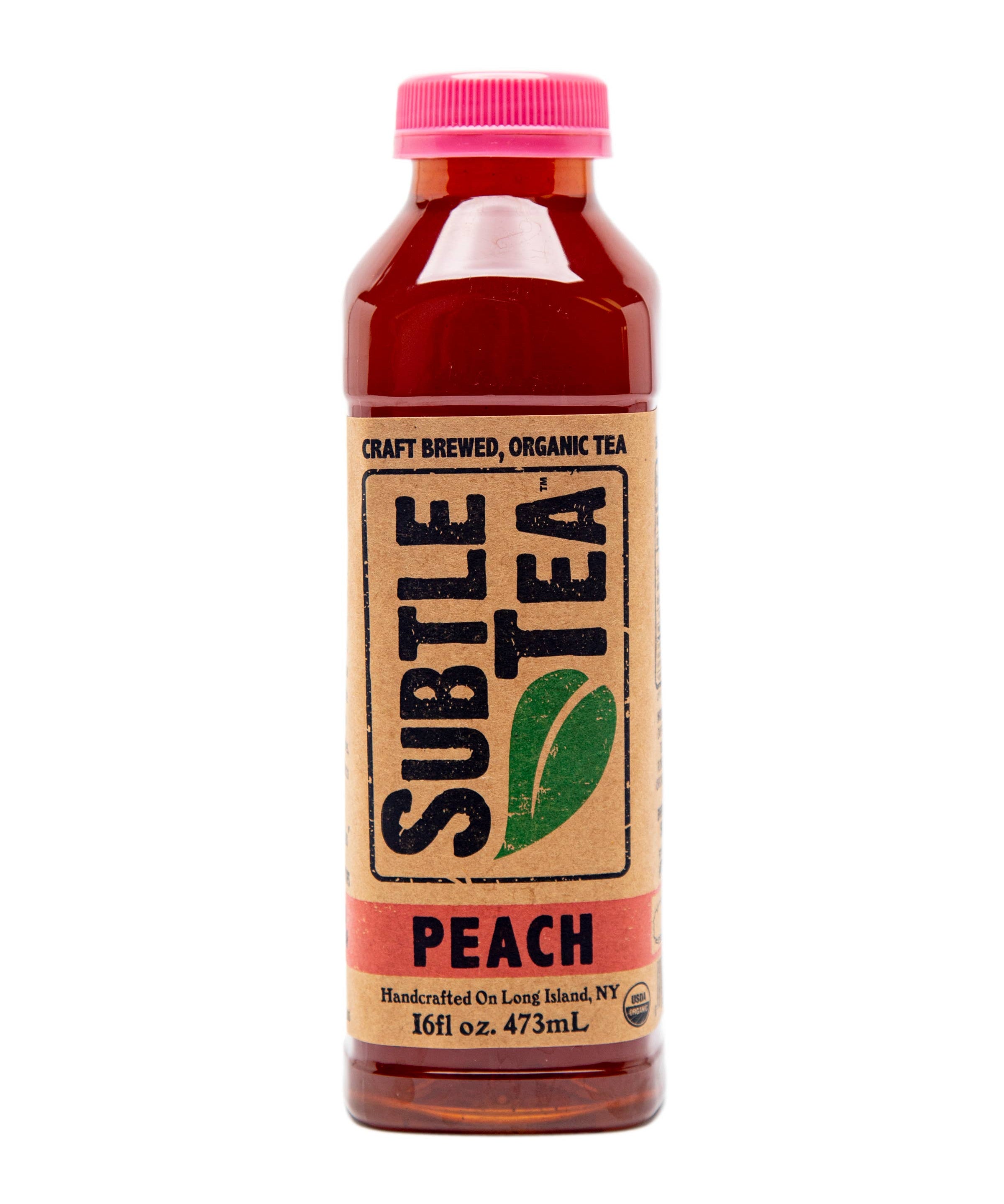 Subtle Tea Peach - 16 oz. - Case (12 Bottles)