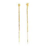 Snake Chain Linear Earrings