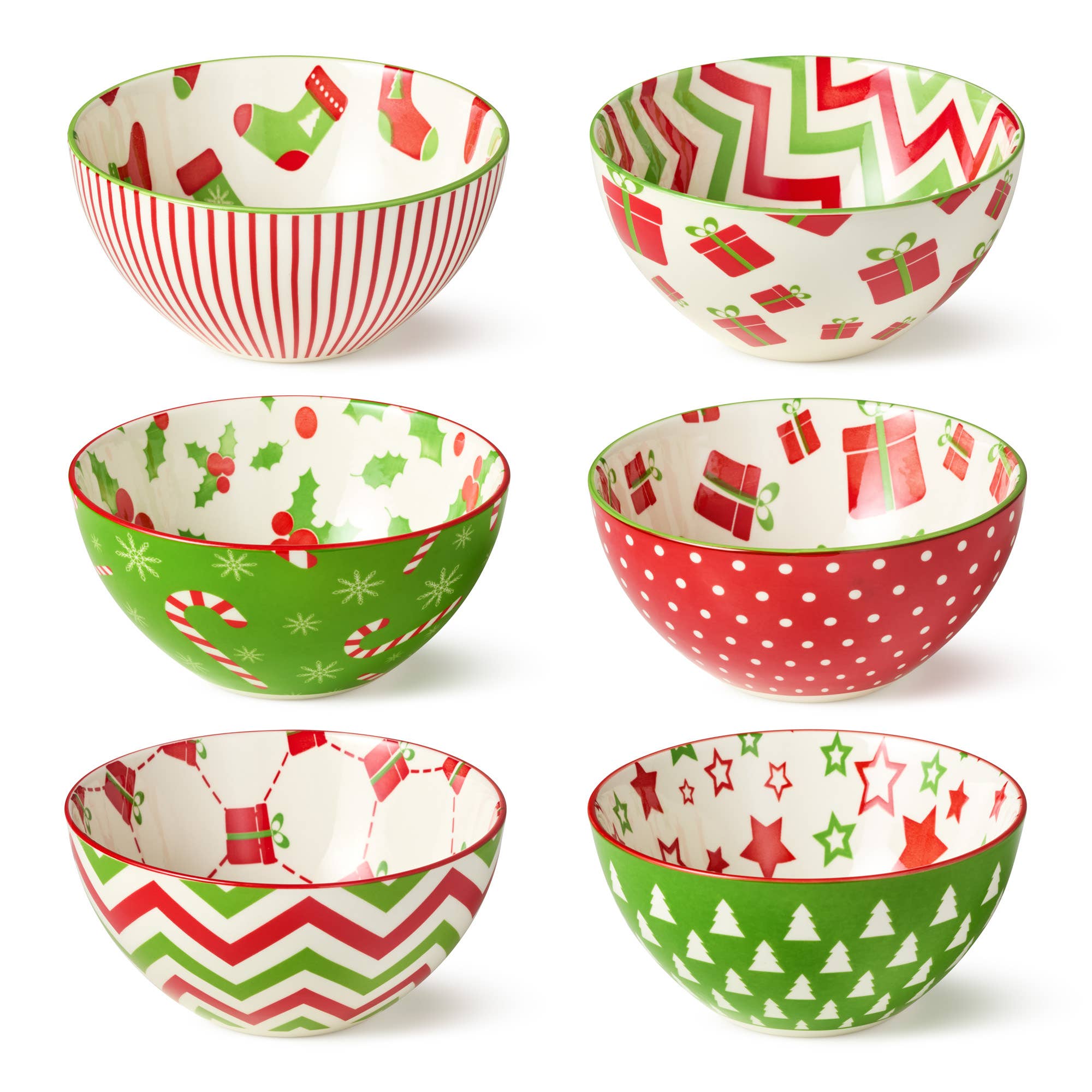 Holiday Patterned Bowl