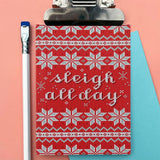 "Sleigh All Day" - A2 Holiday Card