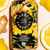 Lemon Ginger Kombucha