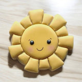 Happy Sun Printed Sugar Cookie