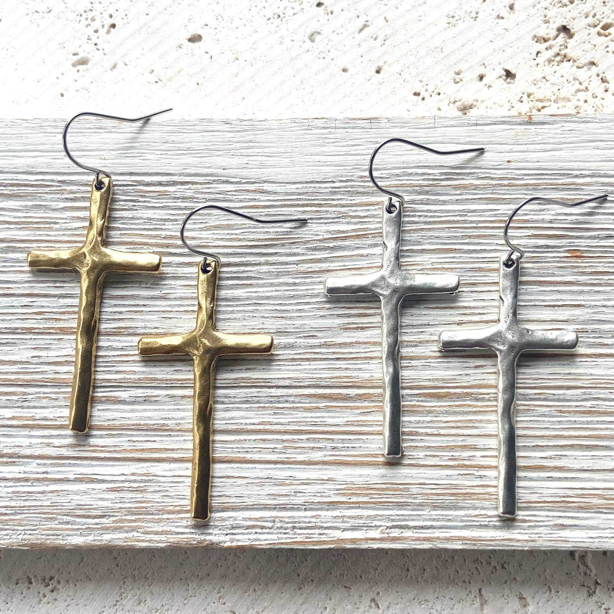 Cross Earrings