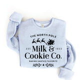"THE NORTH POLE MILK AND COOKIE CO." Sweatshirt