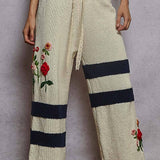 Striped & Floral Lounge Pants