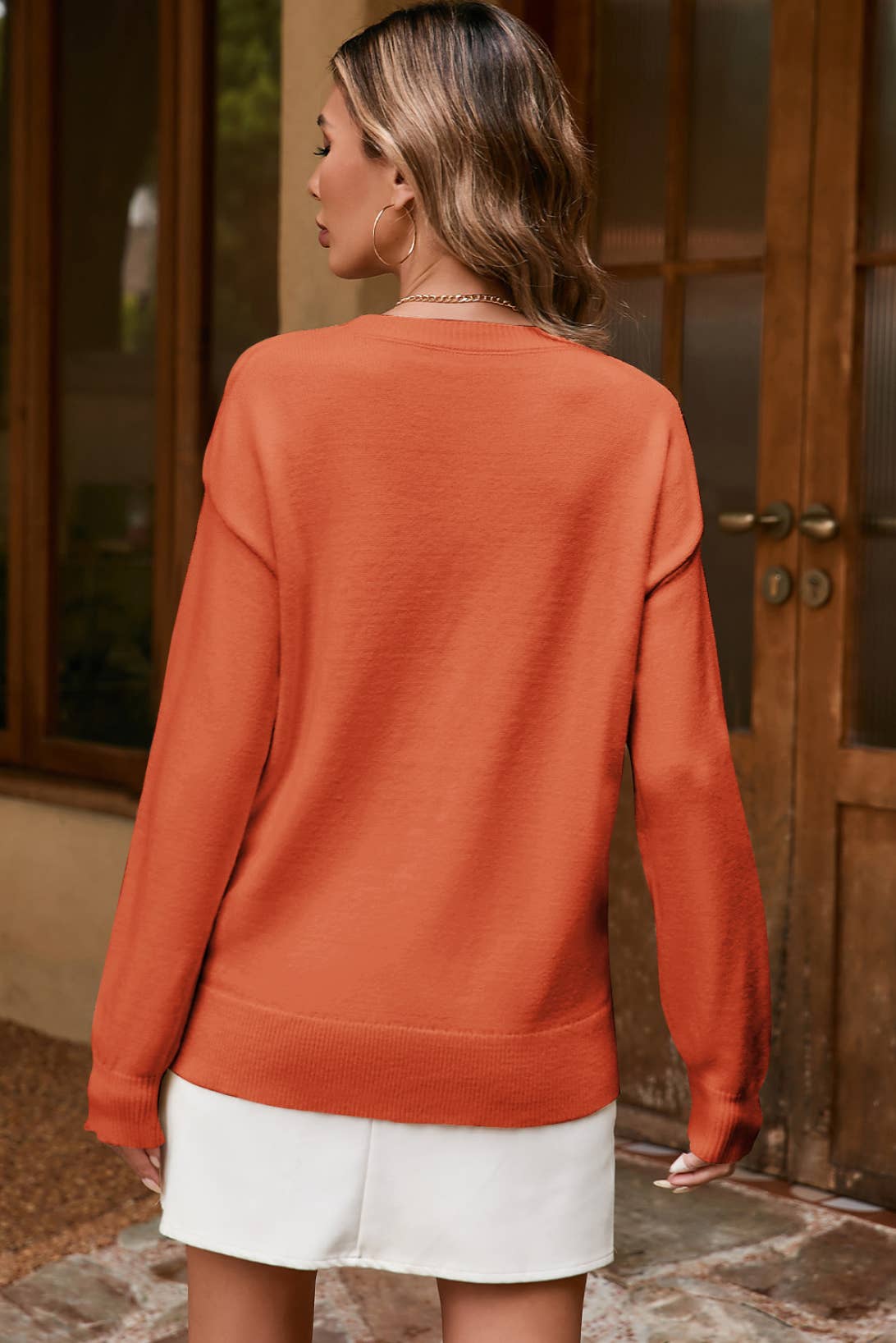 "BOO" Knit Sweater