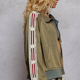 Star Patch Track Jacket