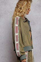 Star Patch Track Jacket