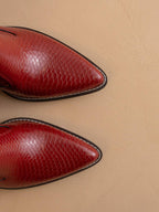 The Tara | Red Western Boots