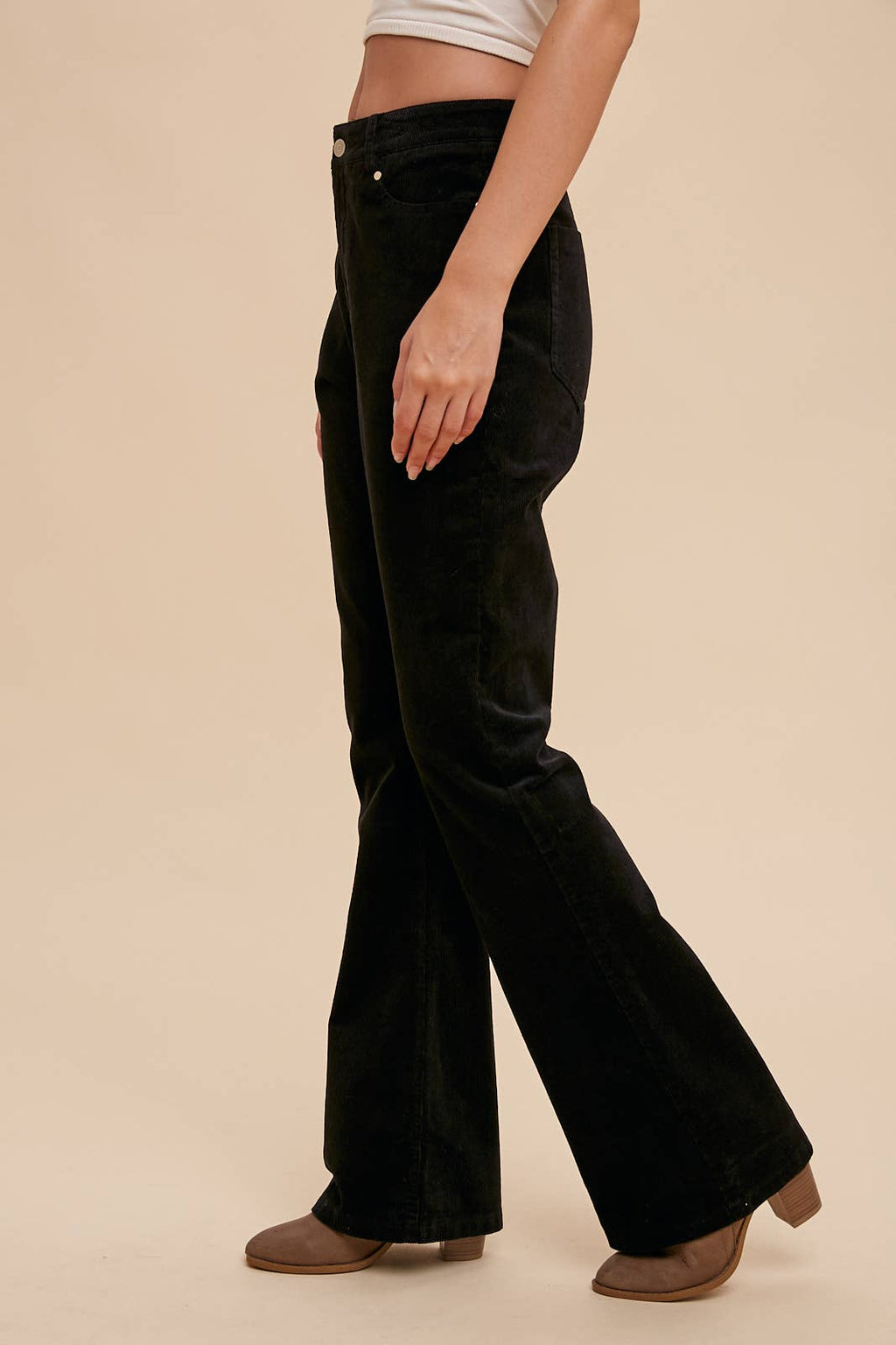 Flared Corduroy Pants