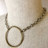 Full Circle Stone Stunner Necklace
