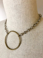 Full Circle Stone Stunner Necklace
