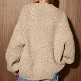 OVERSIZED OPEN CARDIGAN