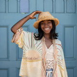 Radiate Love Pixie Duster Cropped Kimono w/ Sunrise