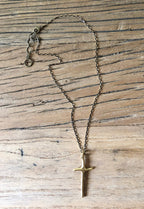 Soul Flow Cross Necklace
