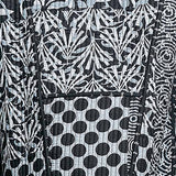 Lightweight Contrast Trim Quilted Kimono Jacket