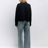The Asher Sweater | Oversized Cropped Sweater