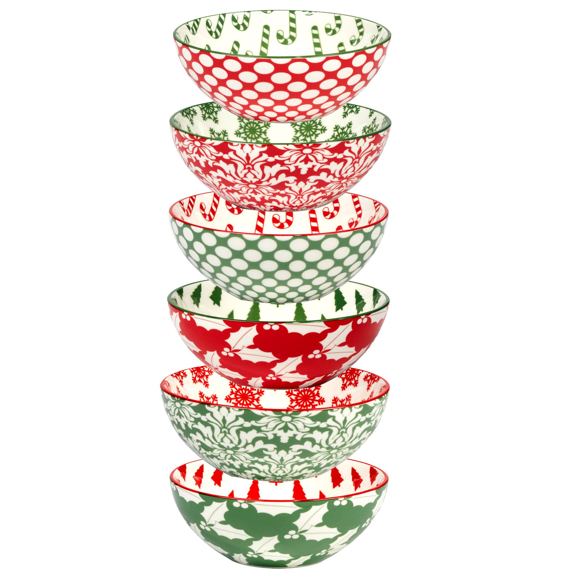 Winter Medley Christmas All Purpose Bowl