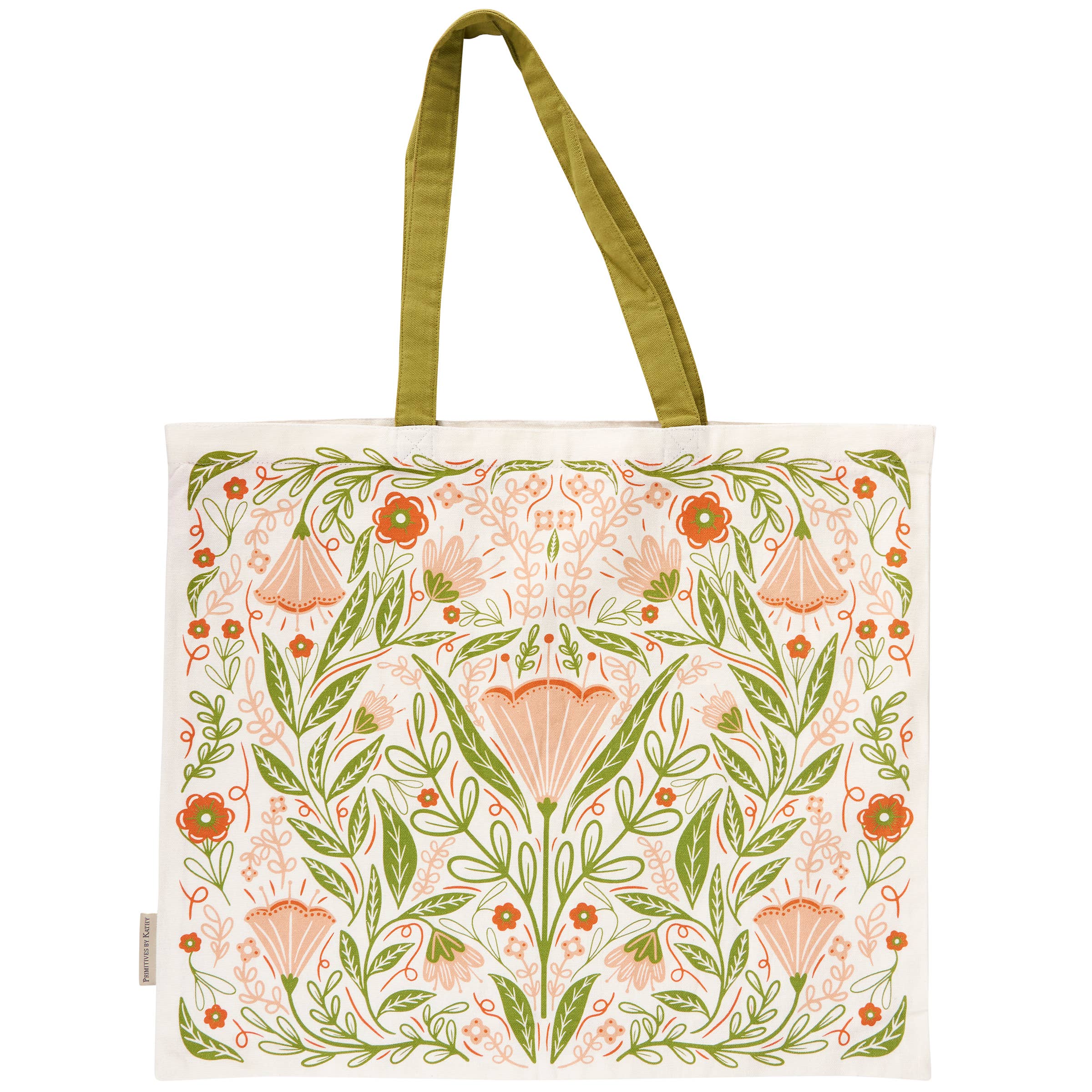 Blossom Folk Art Tote