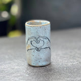 Tiny Tumblers - Heart Hands