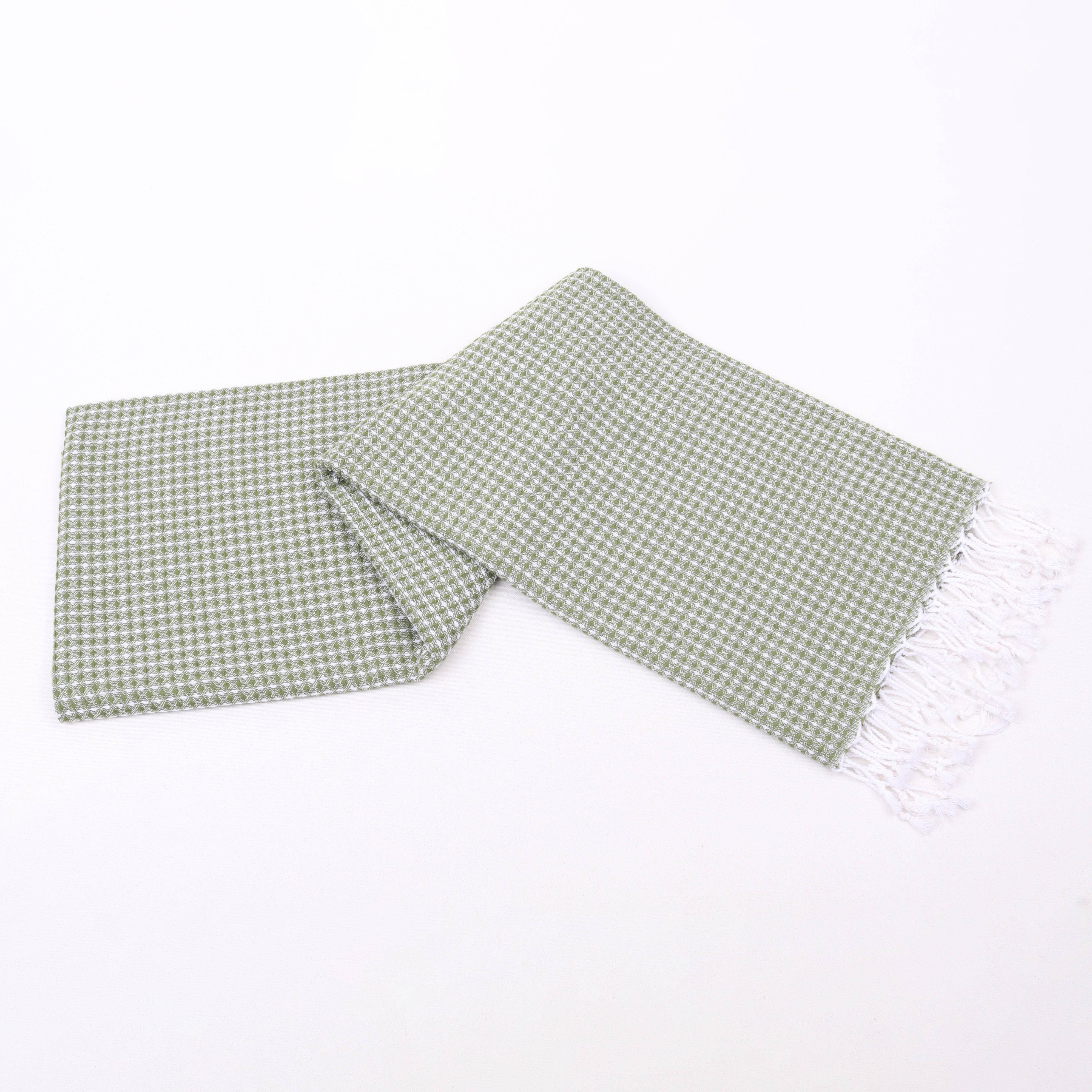 Waffle Weave Turkish Towels – Soft & Quick-Dry Cotton