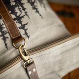 Black Spruce Forest Recycled Canvas Backpack