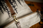 Black Spruce Forest Recycled Canvas Backpack