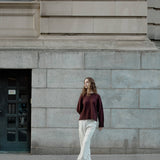 The Asher Sweater | Oversized Cropped Sweater