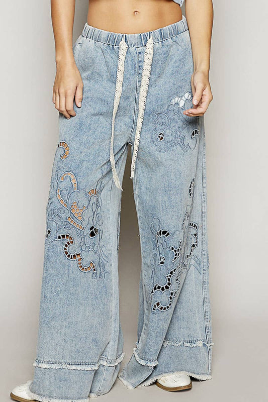 Vintage Wash Twill Trousers