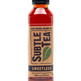 Subtle Tea Sweetless Black - 16 oz. - Case (12 Bottles)