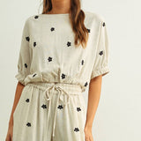 T7423   BOAT NECK CROP TOP