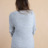 Knit Cardigan with Bauble Sleeves