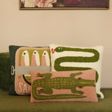Throw Pillow | Alligator