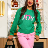 "JOY" SWEATER