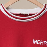 Christmas Back Lettering Sweatshirt