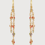 Glass Multi Layer Earring
