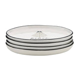 Ceramic Holiday Appetizer Plates