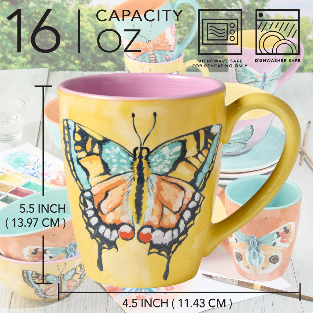 Butterflies Mugs 16oz