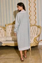 Oversized Fleece Terry Cardigan