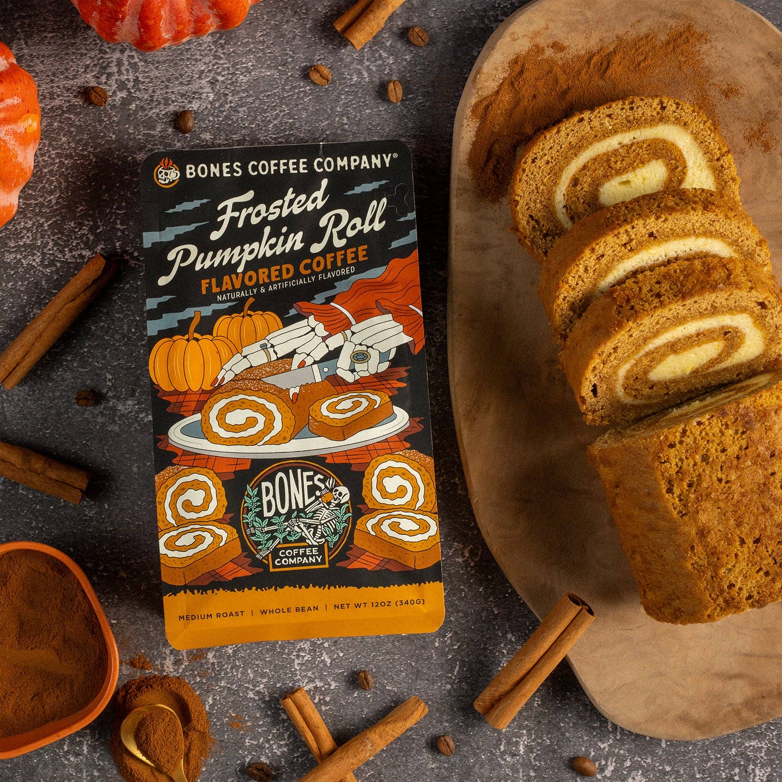 Frosted Pumpkin Roll Coffee | 12oz