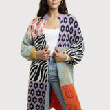 Soft Multi Patterned Cardigan