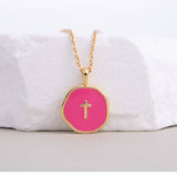 Cross Medallion Necklace