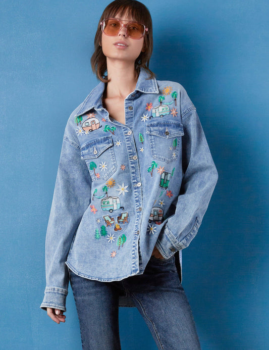 Denim Camper Shirt