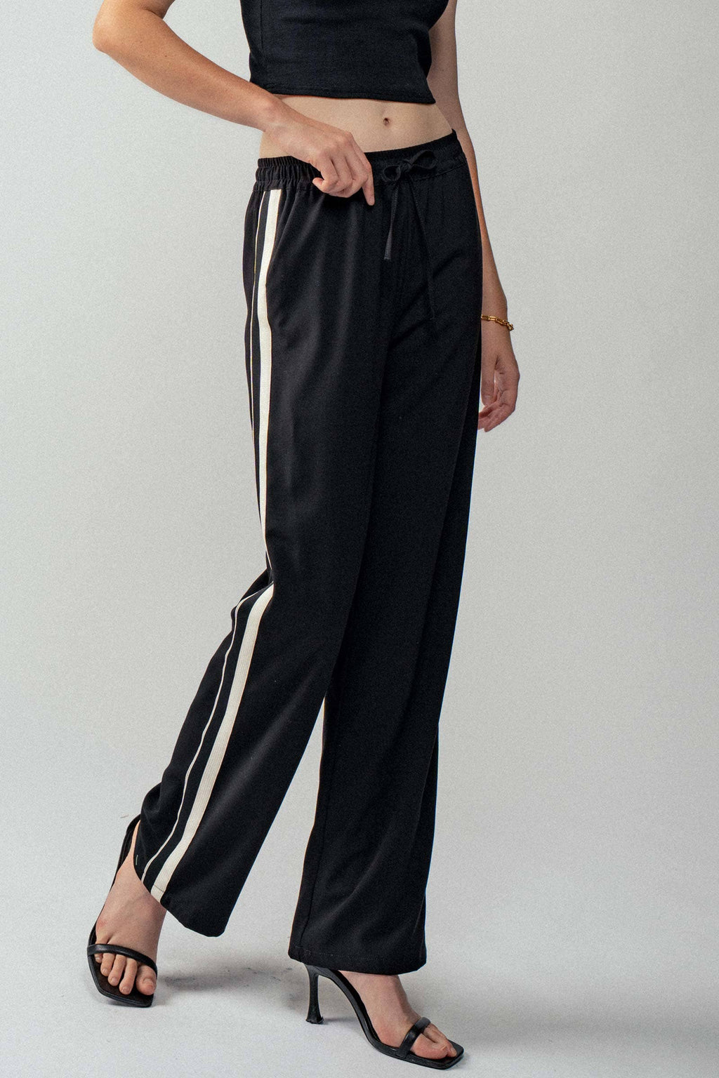 Sporty Stripe Maxi Pants
