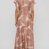Forever Fern Belted Maxi Dress
