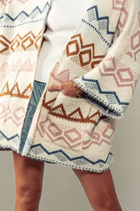 Oversized Knit Cardigan