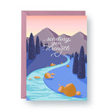 "sending you strength" - A2 Card
