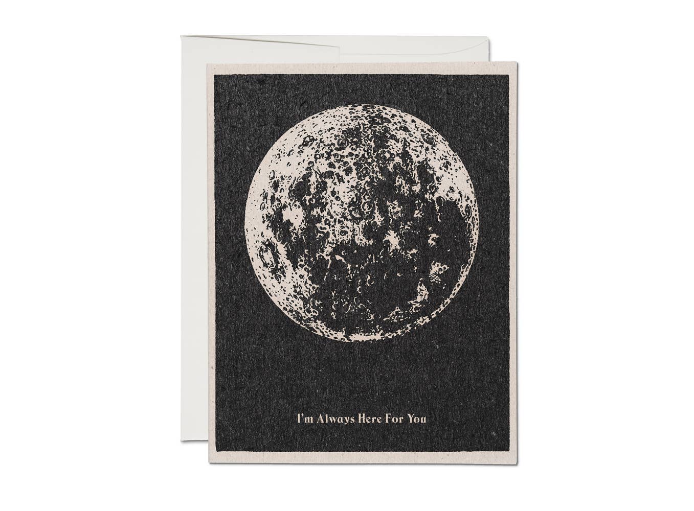 "Here for You" Moon Card