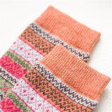 5 Pairs Bohemian Style Wool-Blend Socks